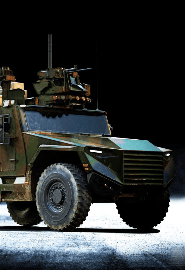 MECACHROME _ Vehicle structure - Nexter - DNES