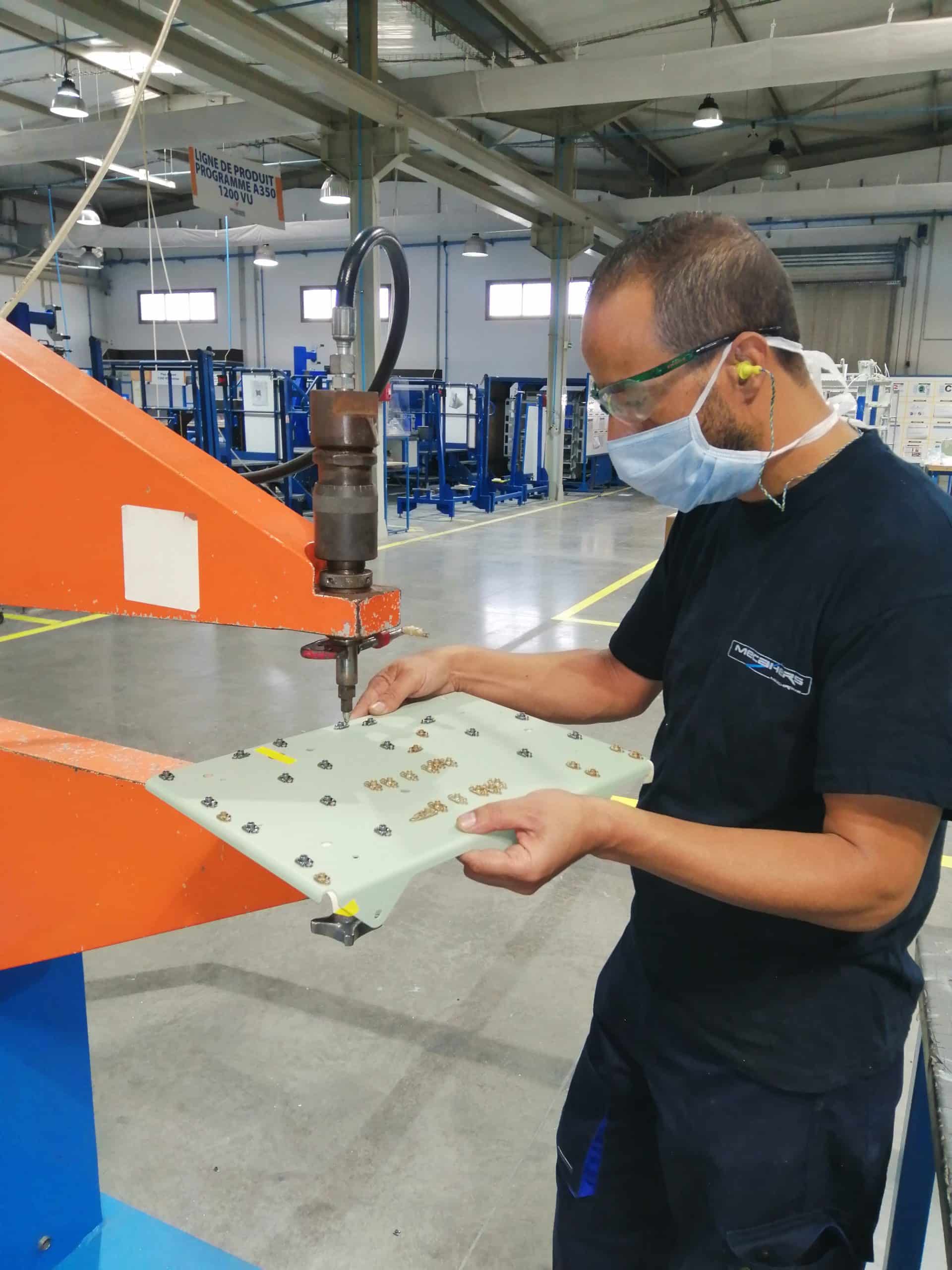 Coeur de métier Tôlerie - HP - aérostructure; aéromoteur; automobile; DNES