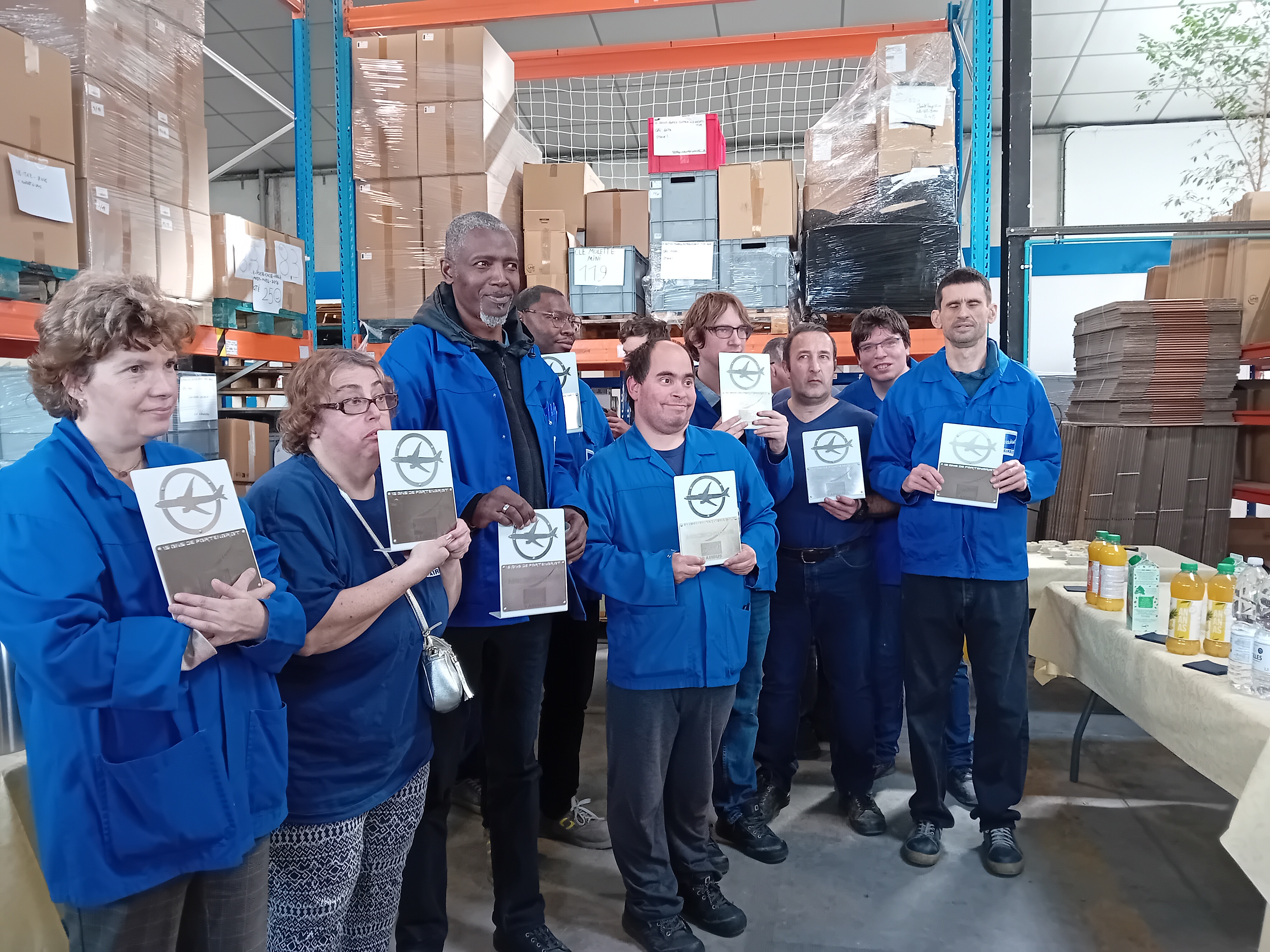 Un anniversaire important pour Mecachrome et l’Esat St Exupéry